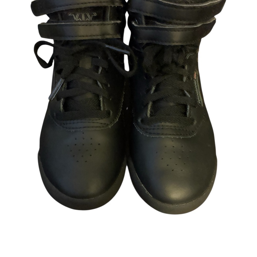 Kids Black Reebok Classic - Picture 4 of 5